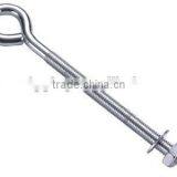 Hot Selling Cheap Price Steel Electric Galvanized Eye Bolt With Nuts OEM Service China Supplier Hardware Quality Choice thumbnail-4