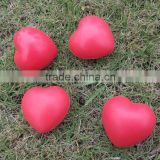 Kids toys PU foam red heart for promotion