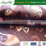 Changshu Printed Pattern and 100% Polyester Material Brushed Velour