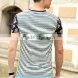 Top Level New Arrival Short Sleeve Stripe Polo Men thumbnail-5