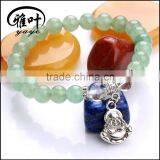 Chakra Beaded Buddha Bracelet With Reiki Buddha Gemstone Beads
