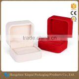 Velvet Double Engagement Ring Box