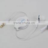 Factory Price In-ear Earphone With Retractable Cable thumbnail-4
