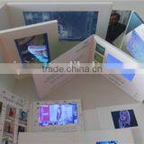 Folded Paper Material Brochure With 1.5" to 10.1" Lcd Screen Greeting Video Card thumbnail-1