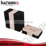 Fancy Flocking Perfume Packing Box With Velvet Lining