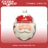Ceramic Santa Claus Honey Jar