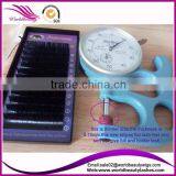 Cashmere Mink Individual Eyelash Extensions Thin and Soft Elliptical Flat Eyelash Extensions