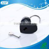 AJF TUV TEST PASSED Top Quality and Hot Sale High Polished Metal Love Lock or Padlock in Heart Shape With Engraving Names Quality Choice thumbnail-6
