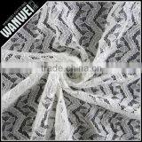 White Fringe With Bright Yarn New Style Hot Selling Can Make Any Color for Bridal Dressing Nylon Cotton Lace Fabric Wholesale thumbnail-4