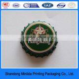 Food Grade Tinplate Printed Logo Crown Type Bottle Caps thumbnail-4