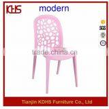 Tianjin City Furniture Pretty Shape Cute Style Full Plastic Stacking Dining Chair thumbnail-5