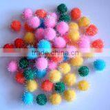School Supplier Craft Tinsel Glitter Pompoms