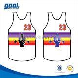 Fashion style customized sublimated new custom basketball jersey,new custom basketball top