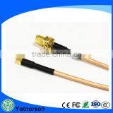 SMA to MMCX Adapter RF Jumper Cable RF Coaxial Cable With RG316 Cable and SMA Connector thumbnail-3