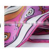 China Top 10 Silk Scarf Factory no Moq Digital Printing Silk Scarf thumbnail-4
