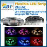 5M 300LED DC 12V 5050/3528 Car Vehicle Flexible Waterproof Strip Lamp Light Green