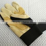 pig leather working gloves for protection