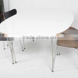 Made in China Dining Table Replica Arne Jacobsen Furniture Super Elliptical Table thumbnail-3