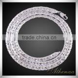 Platinum Plated Fashionable New Design Chunky Necklace Jewelry thumbnail-1