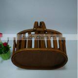 Closet Floor Basket With Stiff Swing Handles thumbnail-2
