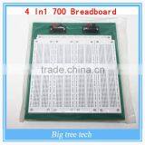4 In1 700 Position Point SYB-500 Tiepoint PCB Solderless Bread Board Breadboard BT057