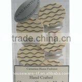 HOE SELLING 12PCS RESIN SHOWER CURTAIN HOOKS IN PVC BOX