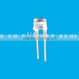 0.5W 8mm straw hat LED, DIP type,green color,120degree,120mA forward current