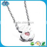 Fashionable Jewelry Stainless Steel Bear Silver Pendant
