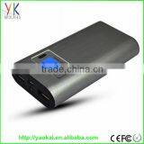 2016 Hotselling 10000mah display LCD power bank charger for cell phone