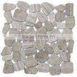 Stone Mosaic Design, Pebble Mosaic Tiles, Modern House Mosaics (PMSG207)