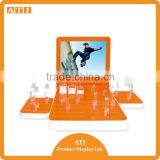 Wholesale Clear Acrylic High End Large Custom Acrylic Counter Watch Display thumbnail-1