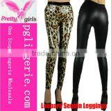 Hot sale fashion special leggings,sexy woman leopard print leggings