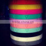 Fashion Silicone Wristband Unluxury Love Bracelet