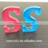 Thick Acrylic alphabetical letter freestanding