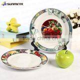 Sunmeta 8" Flower Rim Sublimation Ceramic Plates for Customs Photos in China thumbnail-3