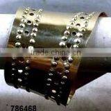 Indian Brass Metal Fashion Bangle Bracelet Wire Work thumbnail-3