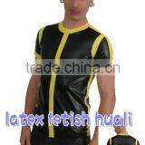 100% Handmade Natural Latex T-shirt Latex Catsuit thumbnail-1