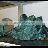 Wholesale Natural Rock Quartz Green Crystal Cluster for Decoration thumbnail-2