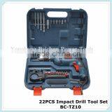 2016 New Model House Hold Electric Impact Drill Hand Tool Set thumbnail-4