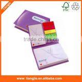 Hard Cover With PET Bookmark Combined Sticky Memo Pad thumbnail-6