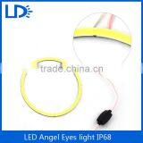 Led Car Accessory DC 12v Cob Angel Eye Led Headlight Halo Ring for All Car thumbnail-6