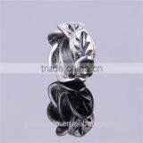 Custom 925 Silver Bead DIY Sterling Silver Charm Wholesale Gracefully Slidable Silver Bead Fit for Woman Bracelet T046 thumbnail-3