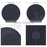 Round Silicone Drink Coasters for Bar Cups Drinks Beer Wine With Tiny Small Cylinder Best Grips thumbnail-3