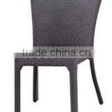 patio aluminum pe wicker garden chair for outdoor