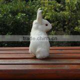 Unstuffed Plush Rabbit Online Newborn Baby Promotional Gifts Customized Logo thumbnail-1