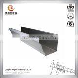 OEM Parts Manufacturing Company Sheet Metal Stamping Parts Brush Aluminum Gutter thumbnail-4