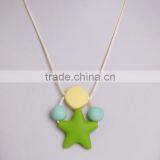 BPA Free Food Grade Baby Teething Bracelets Wholesale Druzy Pendants thumbnail-6