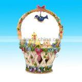 Whoesale Heartwood Creek Basketful of Surprises Spring Basket Figurine Set thumbnail-1