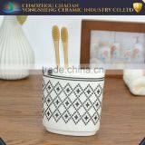 China Manufacturer Modern Ceramic Bathroom Accessory Gift Set With ISO and CE Certificate thumbnail-3
