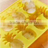 Silicone Pineapple Ice Cube Tray thumbnail-3
